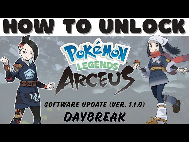 Pokémon Legends: Arceus – Daybreak update, explained