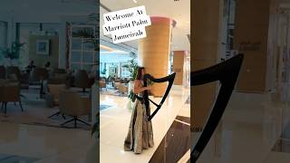 Beautiful Welcome at Marriott Palm Jumeirah  #shorts #travel #music #beautiful
