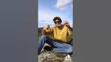 How to make an Alpine Draw / Sling Draw, 60 second climbing tip #shorts