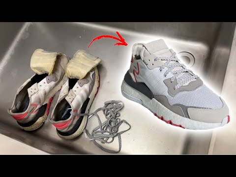 Vidéo: Comment nettoyer les chaussures de sport : 12 étapes (avec photos)