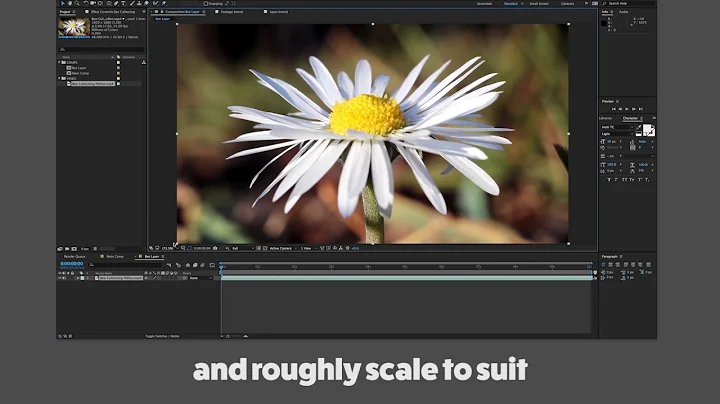 How to easily move and scale video inside a mask in AE