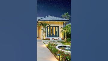 Bình yên bên ngôi nhà vườn với khoảng sân đầy nắng #shorts #nhadep #nhavuon #house #home #viral