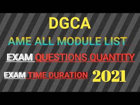 Ame module list | Ame module exam question quantity | Ame module exam ...