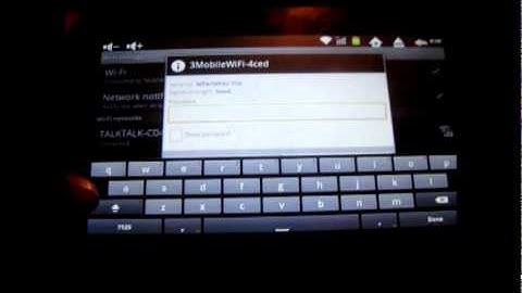 Wifi Connection Tutorial with Android Tablet by Cintamani.co.uk