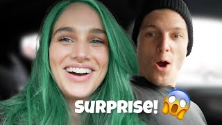 Surprising my Husband and Baby with NEW HAIR!!