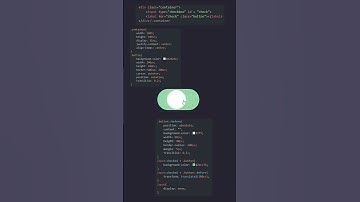 Easy Toggle Button | CSS #css #short #shorts