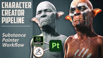 04 Character Creator & Substance Painter Bridge - Export your Character & Texture it up in Painter!
