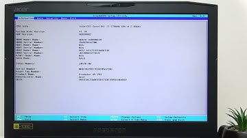 ACER Predator 17 – How to Enable or Disable Network Boot