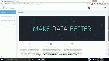 Welcome - Global IDs GDPR Make Data Better
