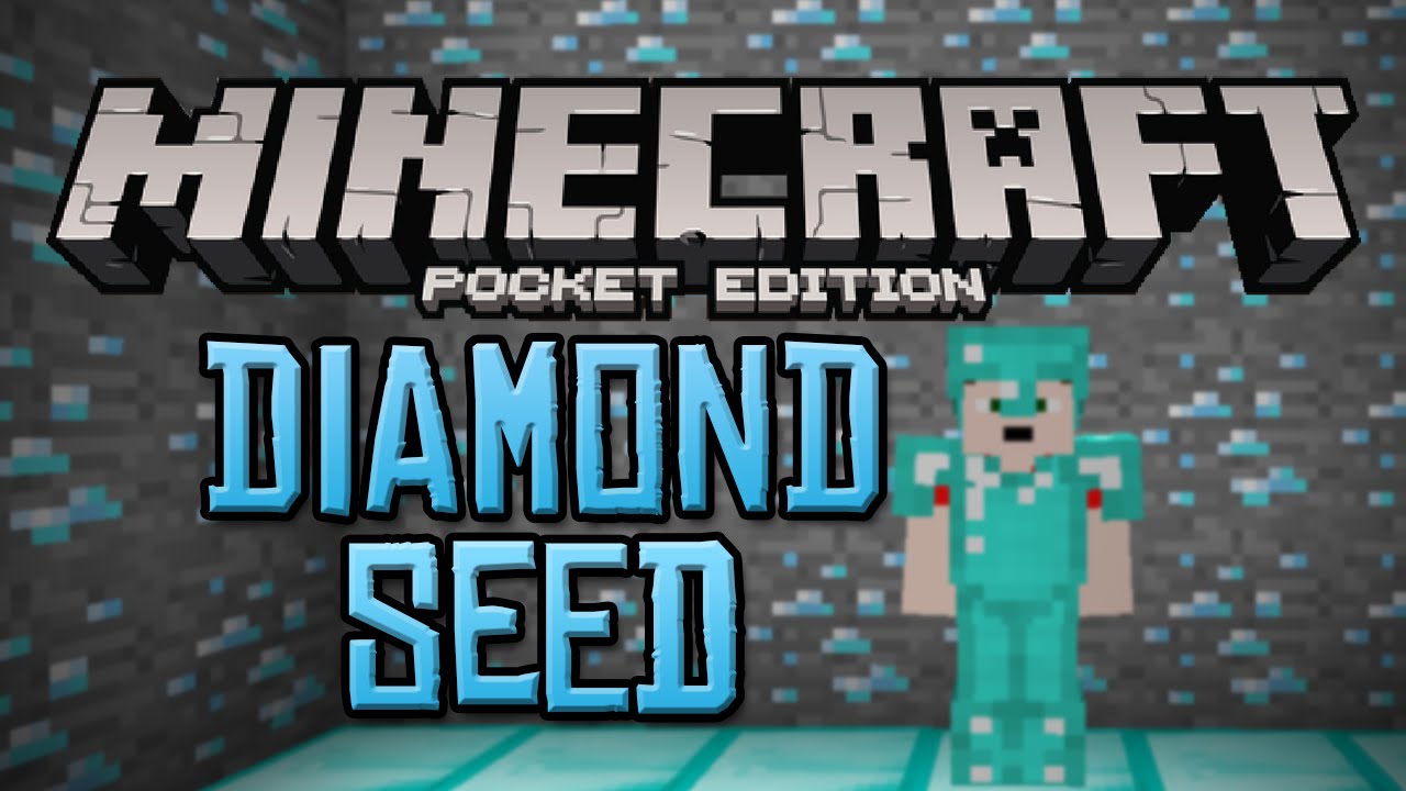 Diamond Seed For Minecraft Pocket Edition Youtube