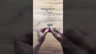 Easy Origami Jumping Frog #jumpingfrog #frog #origami #origamitutorial #paperfun