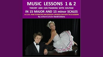 Lesson 2, Part 7b, Ear-Training With Solfege in the La Minor, A Minor Scale, Listen, Sing,...