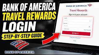 How to login to Bank of America Travel Rewards - Quick Tutorial
