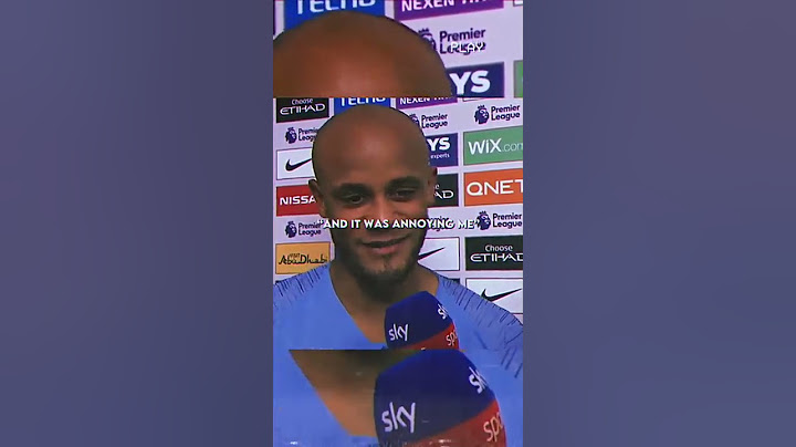 Vincent Kompany reveals why he was frustrated with the Man City team 🥶