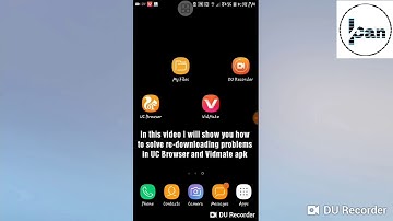 How to solve retrying problems in UC Browser and Vidmate or other
