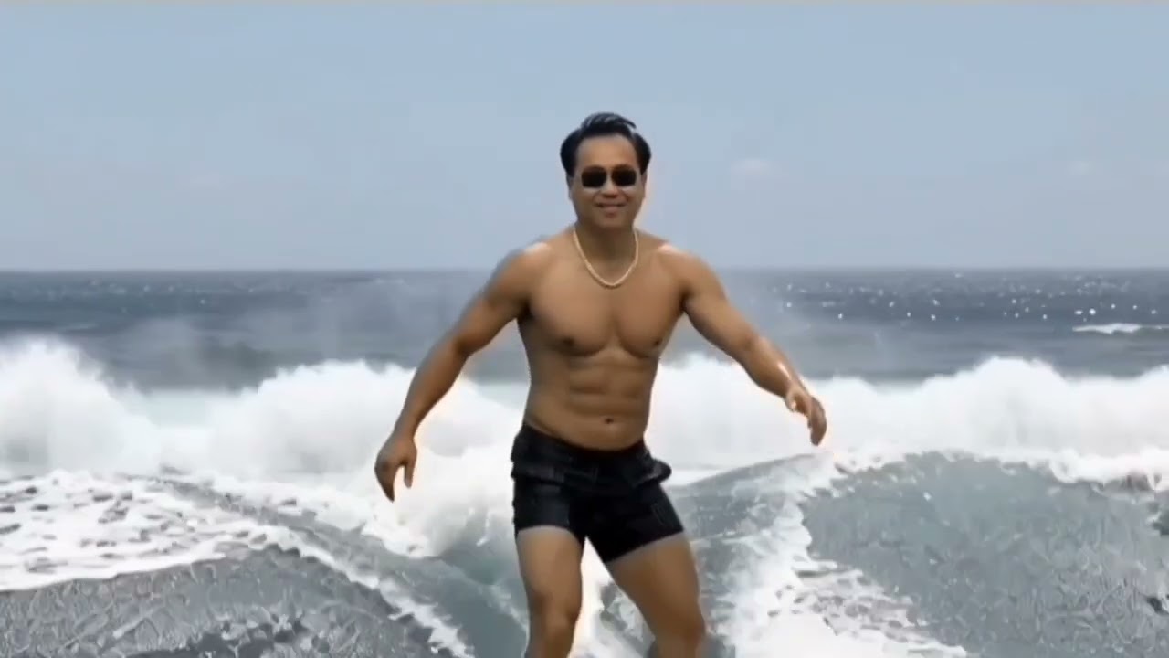 파도 위를 달린다