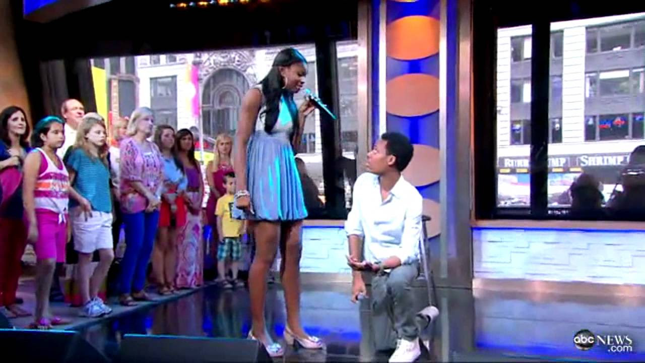 Me  You by Tyler James Williams  Coco Jones on Good Morning America 06132012