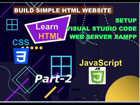 Setup Visual Studio Code & XAMPP for HTML, CSS, JavaScript, PHP etc ... image.