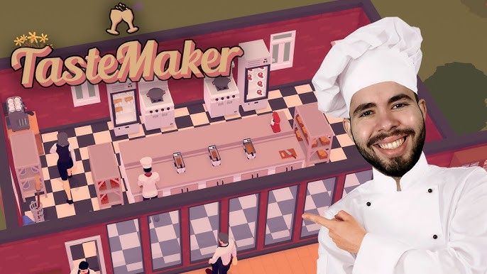 TasteMaker #01 - Jogo de Gerenciamento de Restaurante! - Gameplay