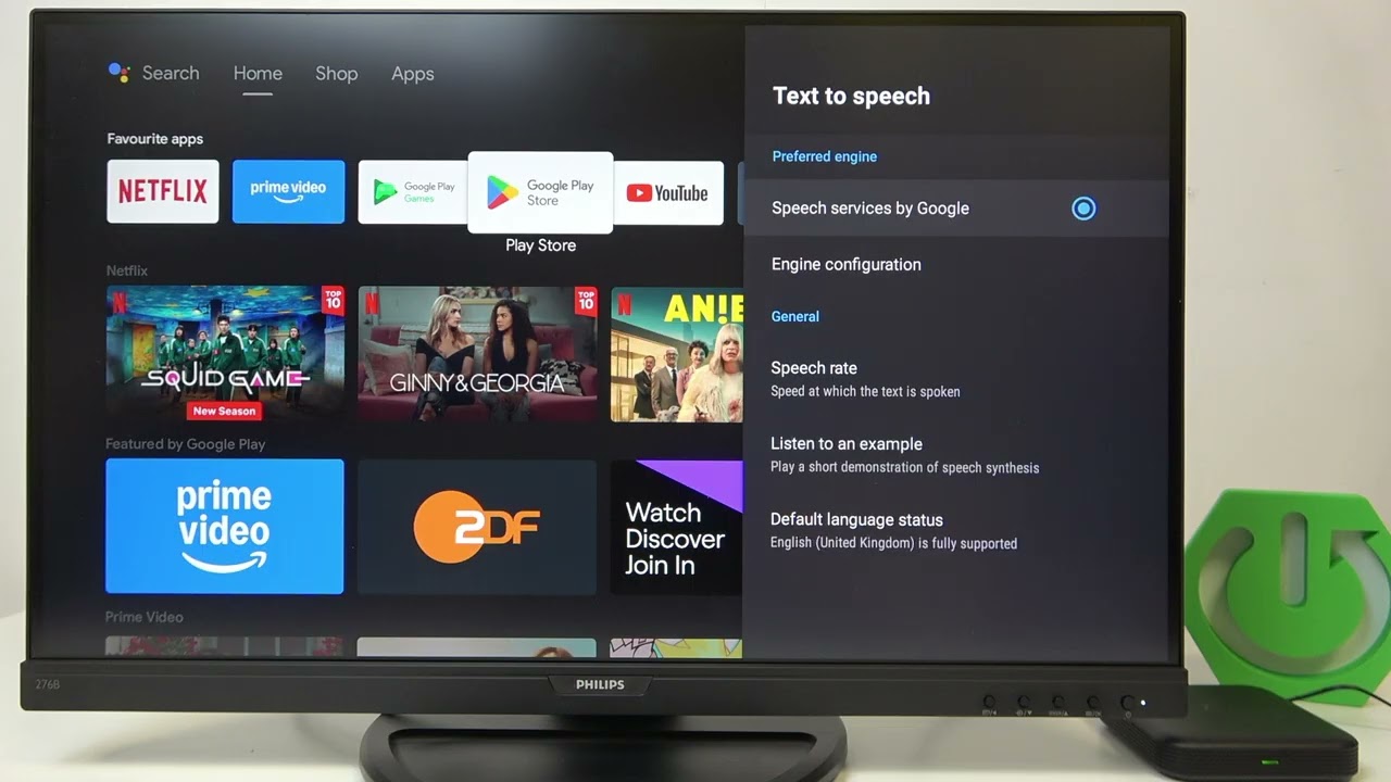 ZTE Android TV Box – How to Adjust Text to Speech Settings - YouTube