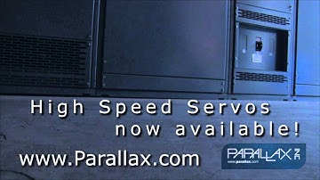 Parallax Introduces our Custom High Speed Servo Motor