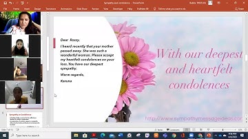 Expressing Condolence and Sympathy Grade-9 #BabitaParajuli