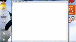 Make your own chatbox using (notepad)