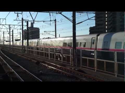 東北新幹線　E2系はやて＋E3系こまち