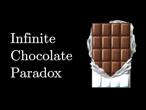 Generate infinte pieces of chocolate from single chocolate bar. Infinite chocolate paradox explained