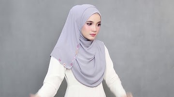 Tutorial Instant Shawl - SARA BLOSSOM by JELITASARA 2018