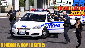 How To Install LSPDFR 0.4.9 | Become A Police Officer | 2024 | #gta5lspdfr #lspdfrtutorials #lspdfr