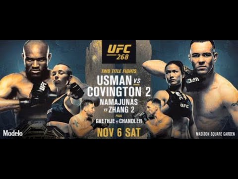 UFC 268 official weigh-ins live stream