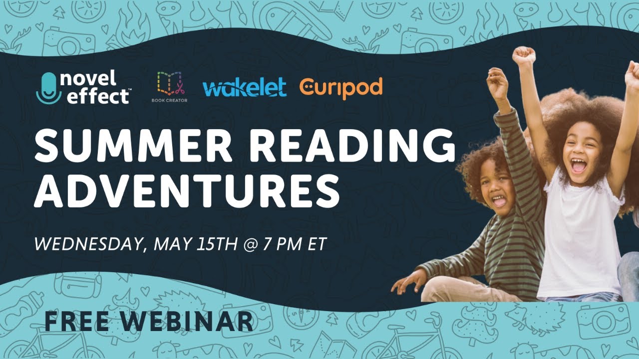 Join us LIVE: Summer Reading Adventures Webinar - YouTube