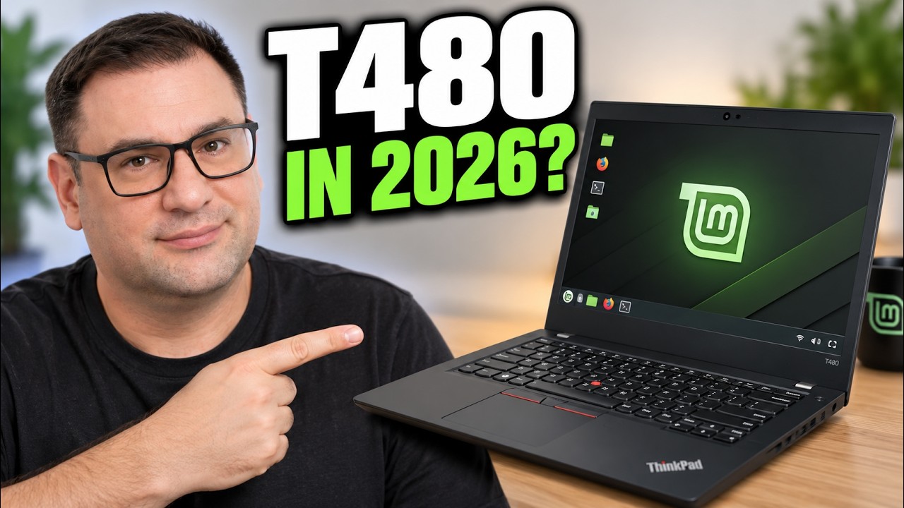 ThinkPad T480 in 2026 With Linux Mint I Get It Now - YouTube