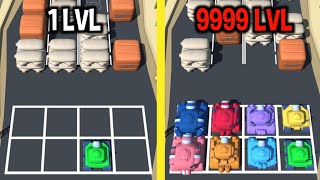 MAX LEVEL in Tank Merge: Battle Game screenshot 3