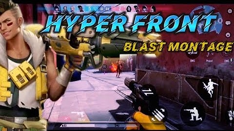 Lost sky |Hyper Front |BLAST Montage (valorant mobile) @RealProYT #hyperfront #lostsky