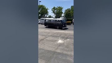 VW Bus Lowered Stance
