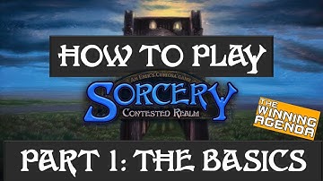 How to Play Sorcery: Contested Realm TCG - Part 1 (The Basics) #sorcerytcg