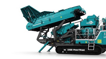New Powerscreen 1150 MAXTRAK cone crusher