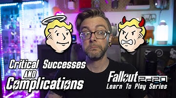 Fallout 2d20 Critical Successes and Complications: Learn to Play Series Tabletop RPG by Modiphius