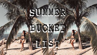 Summer Bucket List 2018 Madison Heizer