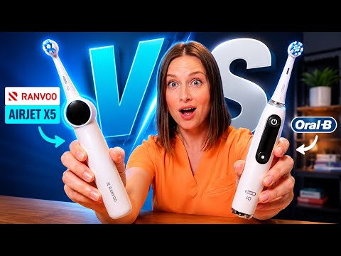 Brush AND Floss at the SAME TIME?!! RANVOO Airjet X5 VS Oral B iO