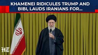 On Tv, Khamenei Ridicules Trump & Netanyahu, Then Lauds Iranians For Islamic Revolution Rallies