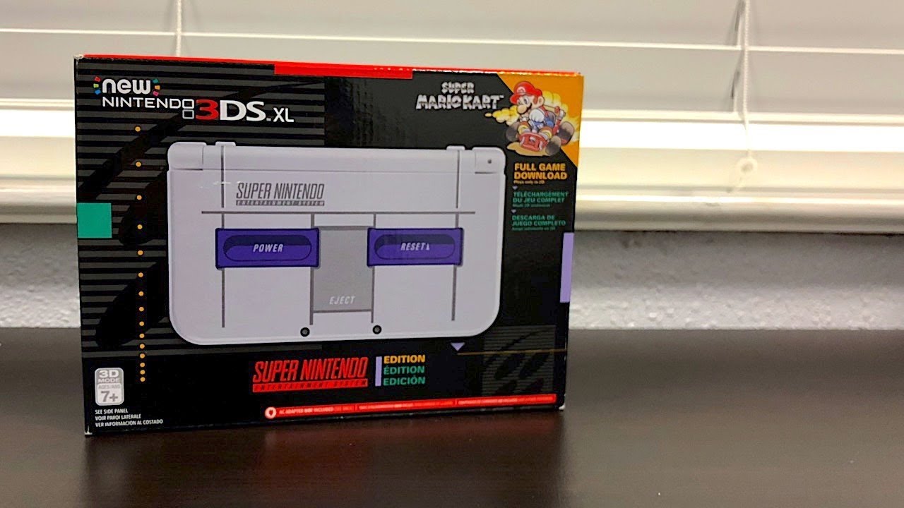 SNES Edition New 3DS XL Unboxing! YouTube