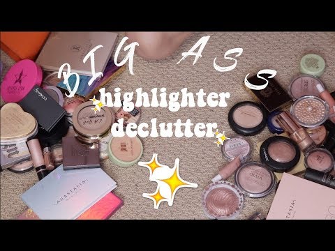 50+ HIGHLIGHTER DECLUTTER!