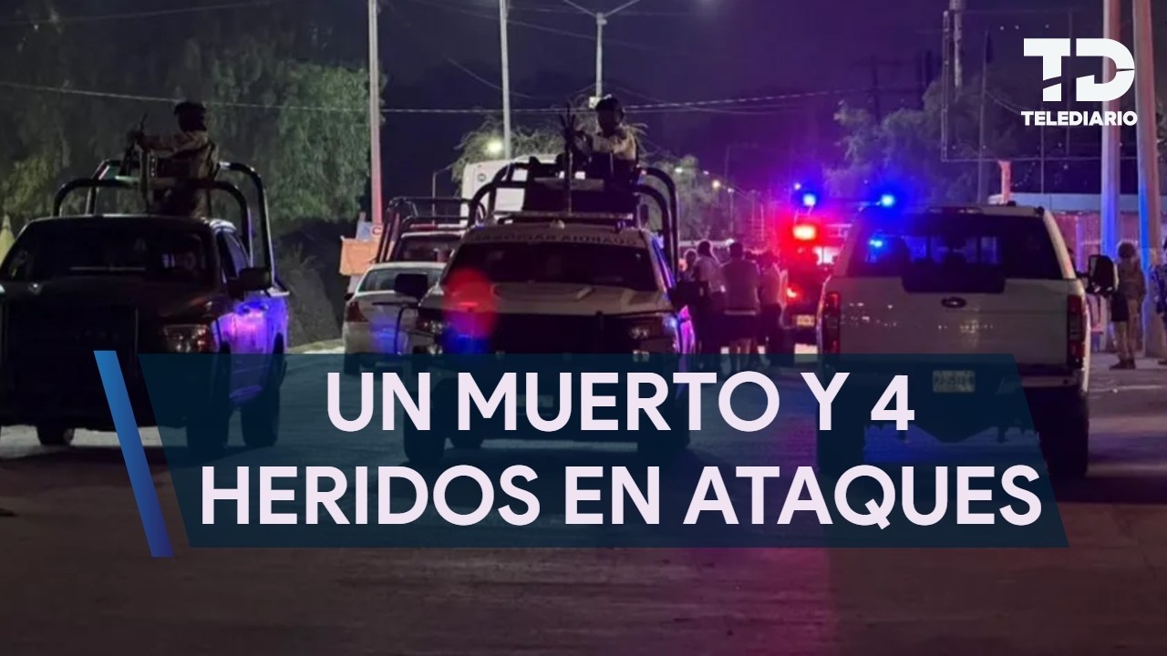 Ataques a balazos dejan un muerto y cuatro heridos en diferentes puntos ...
