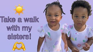 Spending time with my little sisters | cute, adorable, & funny | #twins #play  #baby  #cute