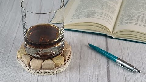 DIY Wine Cork Coasters - Pretty and Useful