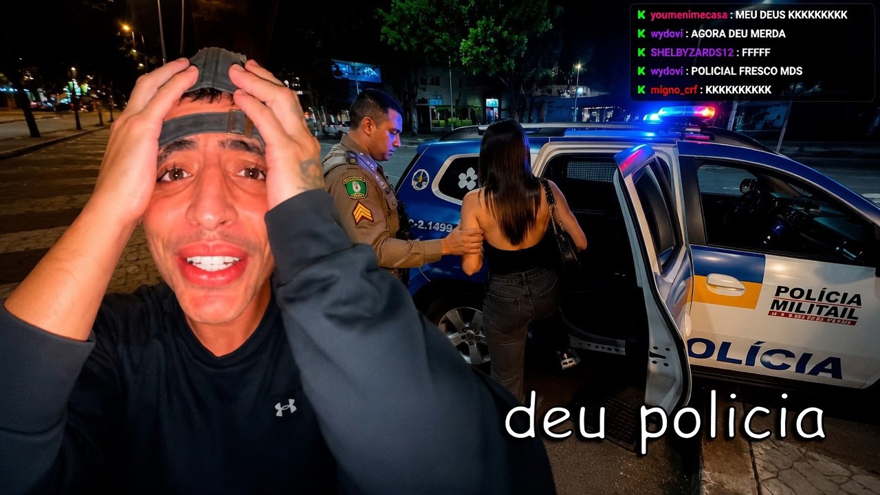 ROUBEI UMA BMW NO ENCONTRO À CEGAS! 👮‍♂️