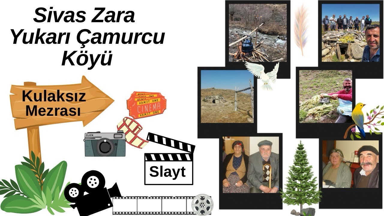 Sivas Zara Yukarı Çamurcu Köyü Kulaksız Mezrası Slayt 1